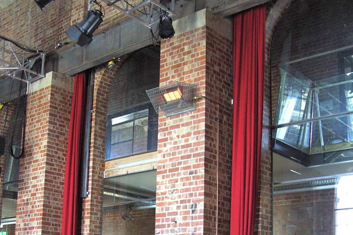 Commercial Heaters Theatre Installation